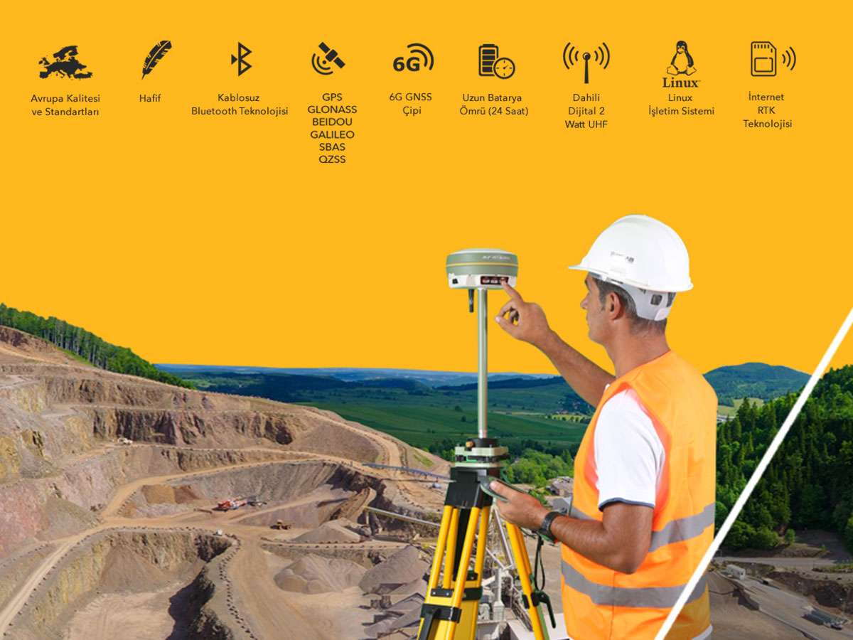 SL600 6G GNSS Alıcısı